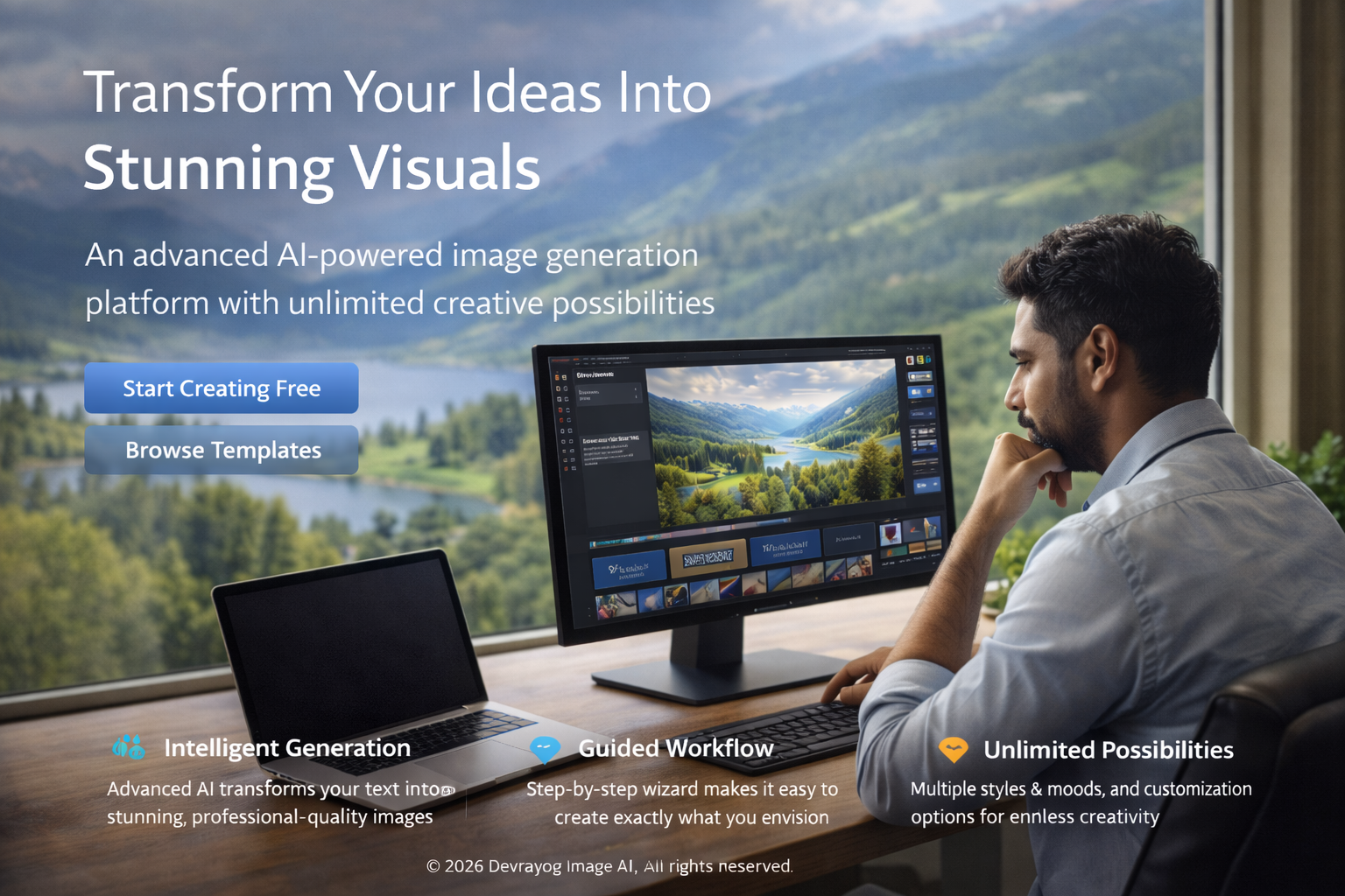 AI Image Generator with Unlimited Creative Possibilities